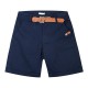 Boy΄s bermuda with belt for special occassions | NAVY