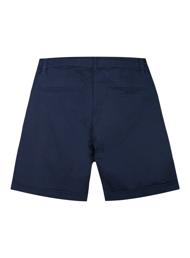 Boy΄s bermuda with belt for special occassions | NAVY
