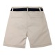 Boy΄s bermuda with belt for special occassions | BEIGE