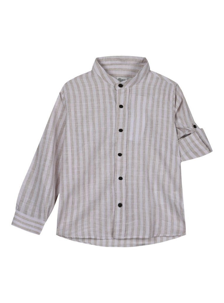Παιδικό ριγέ πουκάμισο για καλό ντύσιμο για αγόρι | ΜΠΕΖ