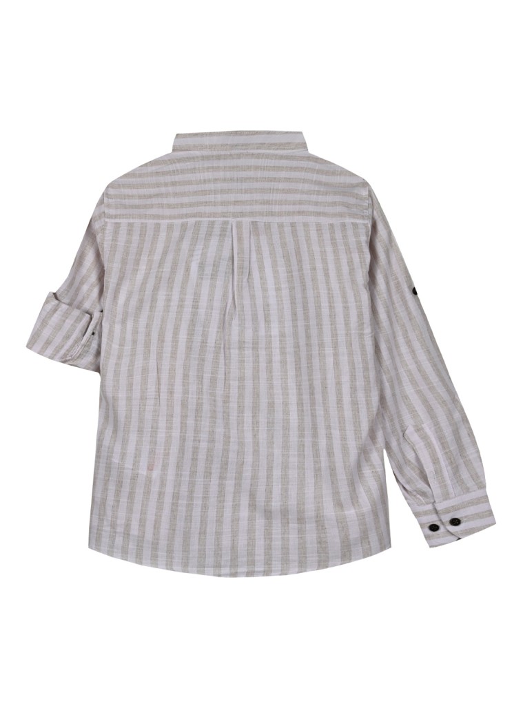 Παιδικό ριγέ πουκάμισο για καλό ντύσιμο για αγόρι | ΜΠΕΖ