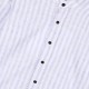 Striped button up shirt | BLUE