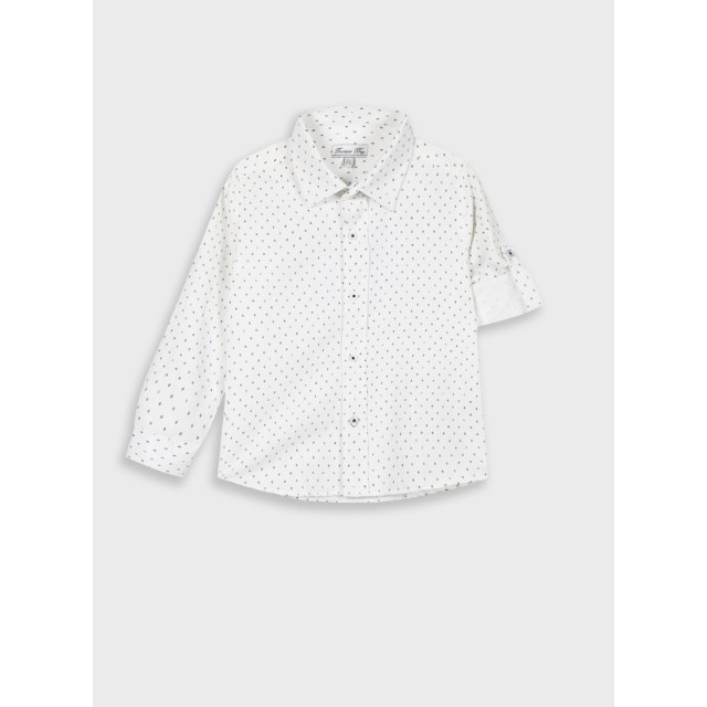 Παιδικό πουκάμισο για καλό ντύσιμο για αγόρι | ΛΕΥΚΟ