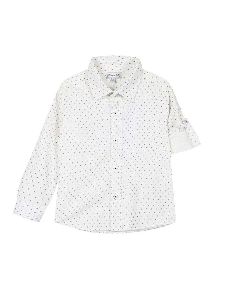 Παιδικό πουκάμισο για καλό ντύσιμο για αγόρι | ΛΕΥΚΟ
