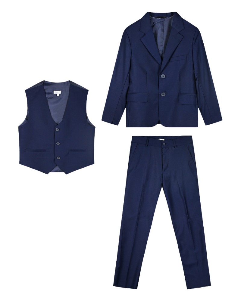Μαρέν κοστούμι 3τμχ, σακάκι, γιλέκο και παντελόνι για αγόρι | ΜΑΡΕΝ