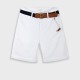 Boutique bermuda for boys | WHITE