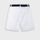 Boutique bermuda for boys | WHITE