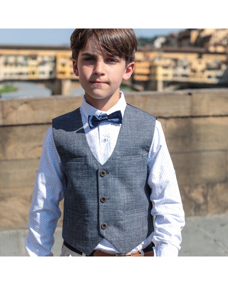 Παιδικό γιλέκο για καλό ντύσιμο για αγόρι | ΜΑΡΕΝ
