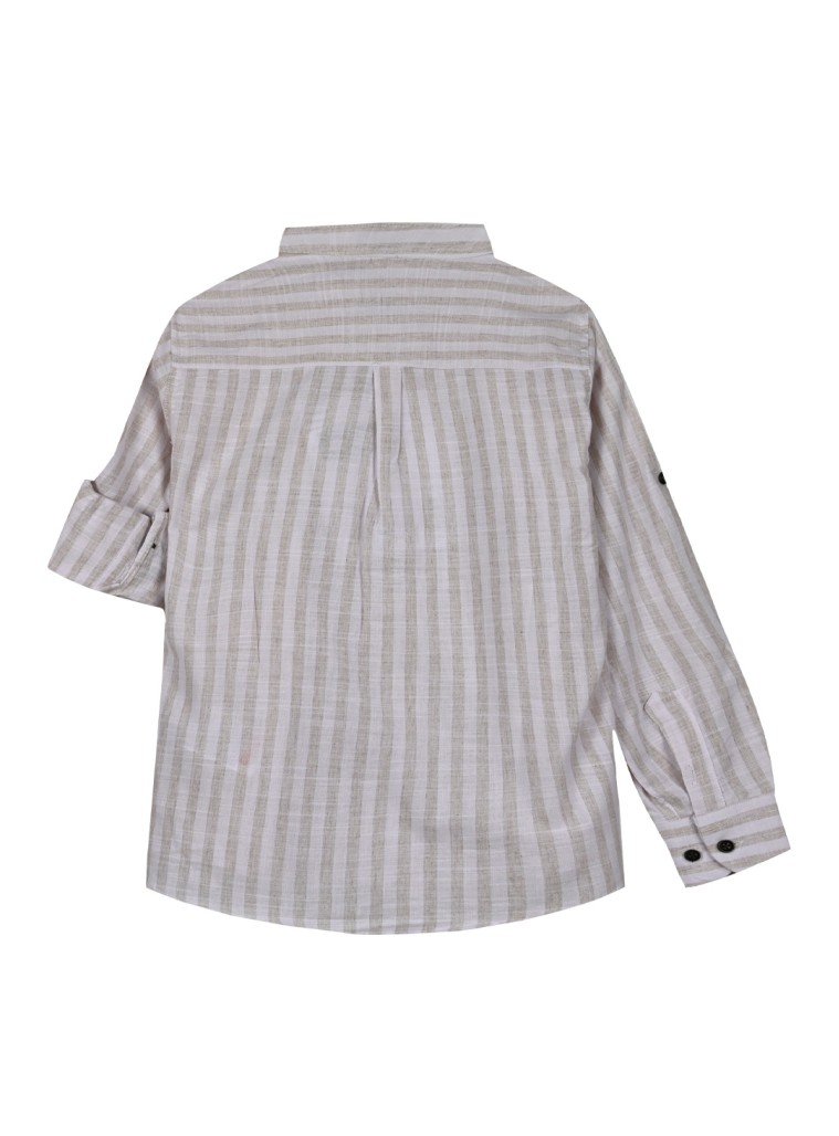 Παιδικό ριγέ πουκάμισο για καλό ντύσιμο για αγόρι | ΜΠΕΖ