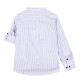 Παιδικό ριγέ πουκάμισο για καλό ντύσιμο για αγόρι | ΜΠΛΕ