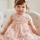 Baby girl΄s ceremonial printed tulle dress.Boutique collection | POWDER Baby girl΄s ceremonial printed tulle dress.Boutique collection | POWDER