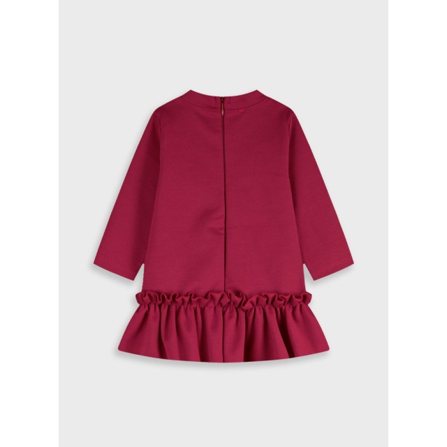 Baby dress | Bordeaux