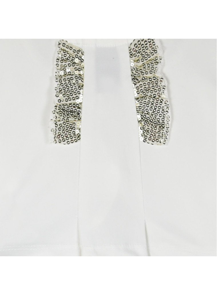 Girl΄s bolero with bow on the back | ECRU