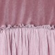 Girl΄s boutique collection velour dress with tulle | PINK