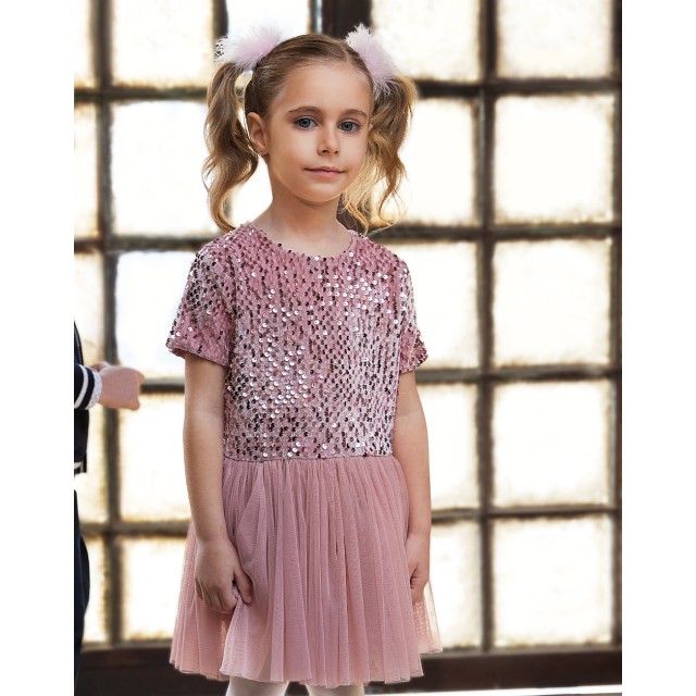 Φόρεμα με παγιέτες και τούλι για κορίτσι. Boutique collection | ΡΑΣΤ Φόρεμα με παγιέτες και τούλι για κορίτσι. Boutique collection | ΡΑΣΤ