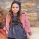 Φόρεμα γυαλιστερό με ασορτί στέκα για κορίτσι.Boutique collection | ΜΑΡΕΝ Φόρεμα γυαλιστερό με ασορτί στέκα για κορίτσι.Boutique collection | ΜΑΡΕΝ