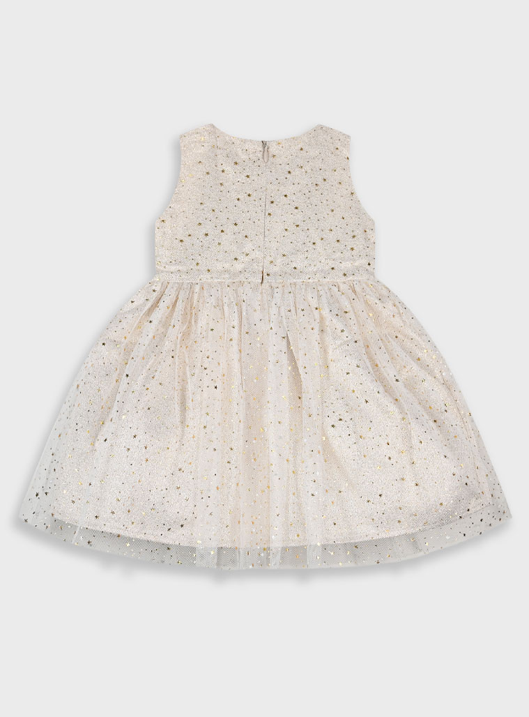 Boutique αμάνικο φόρεμα με τούλι για κορίτσι | ΕΚΡΟΥ