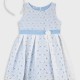 Boutique dress for girls | LIGHT BLUE