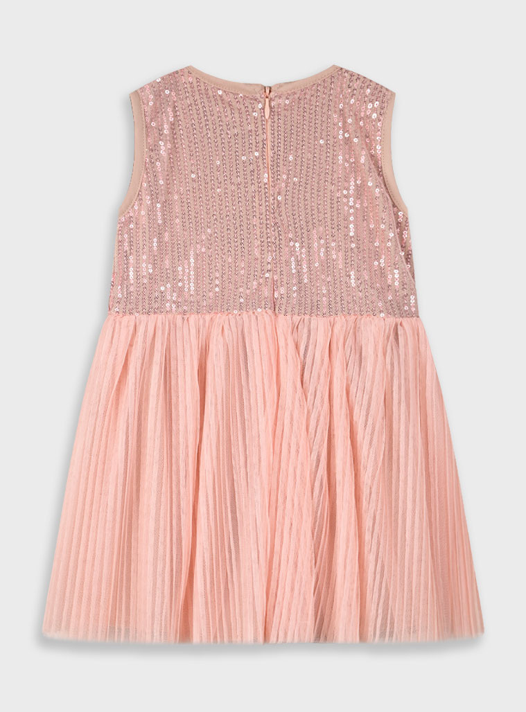 Boutique dress for girls | DUSTY PINK