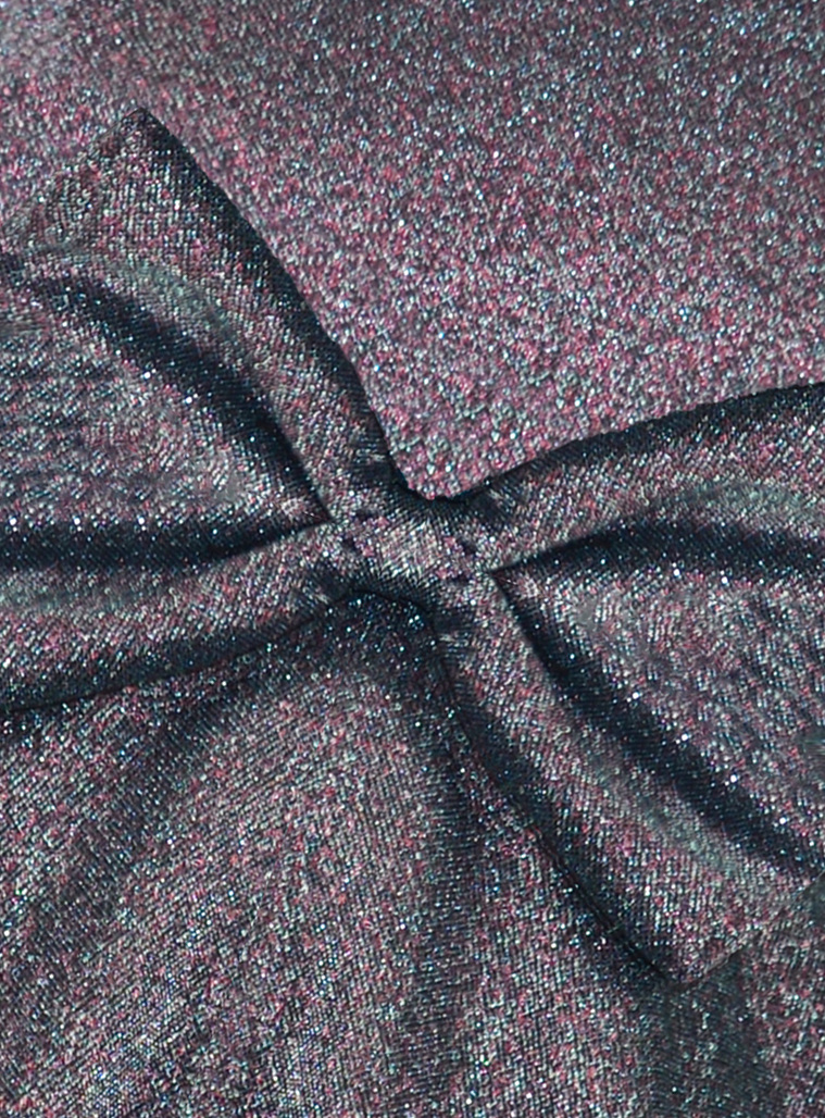 Girl΄s shiny dress with matching headband.Boutique collection | NAVY