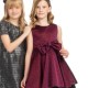 Girl΄s shiny dress with matching headband.Boutique collection | CHERRY