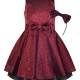 Girl΄s shiny dress with matching headband.Boutique collection | CHERRY