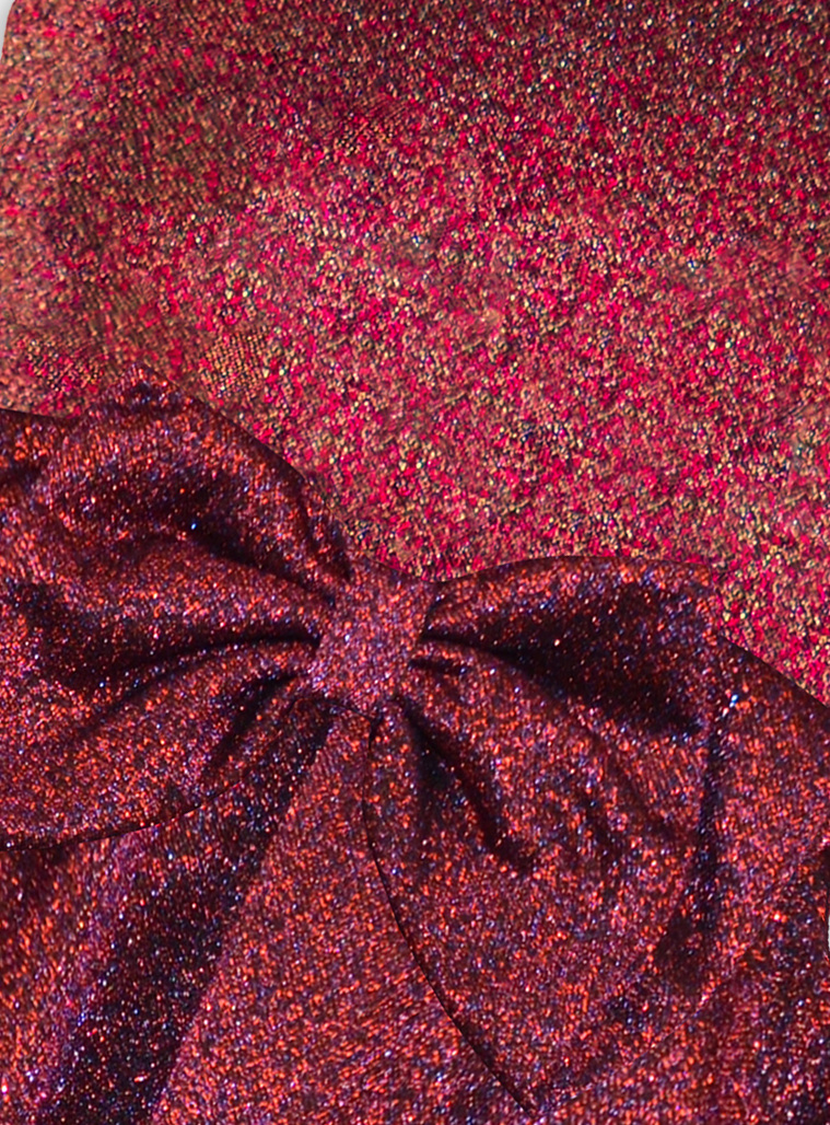 Girl΄s shiny dress with matching headband.Boutique collection | CHERRY