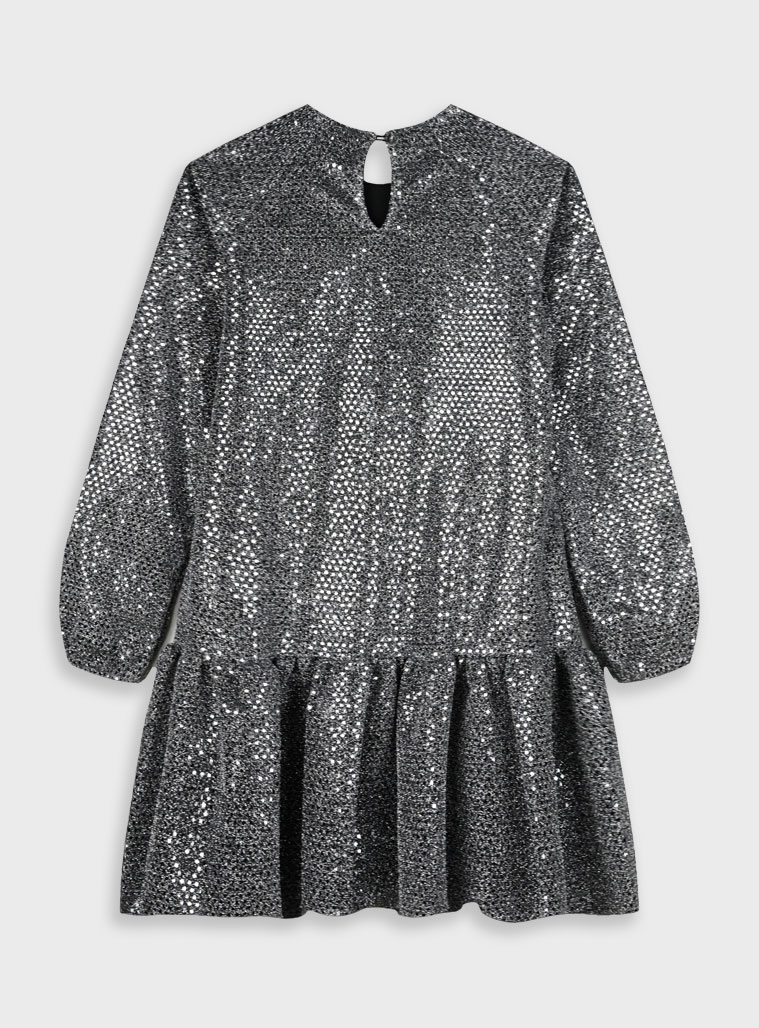 Boutique μεταλιζέ φόρεμα για κορίτσι | ΑΣΗΜΙ Boutique μεταλιζέ φόρεμα για κορίτσι | ΑΣΗΜΙ