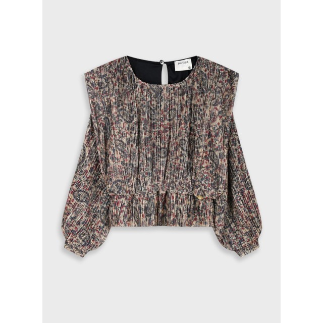 Boutique paisley print blouse | ALL OVER PRINT