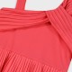 Girl΄s pleated dress | SUGAR CORAL