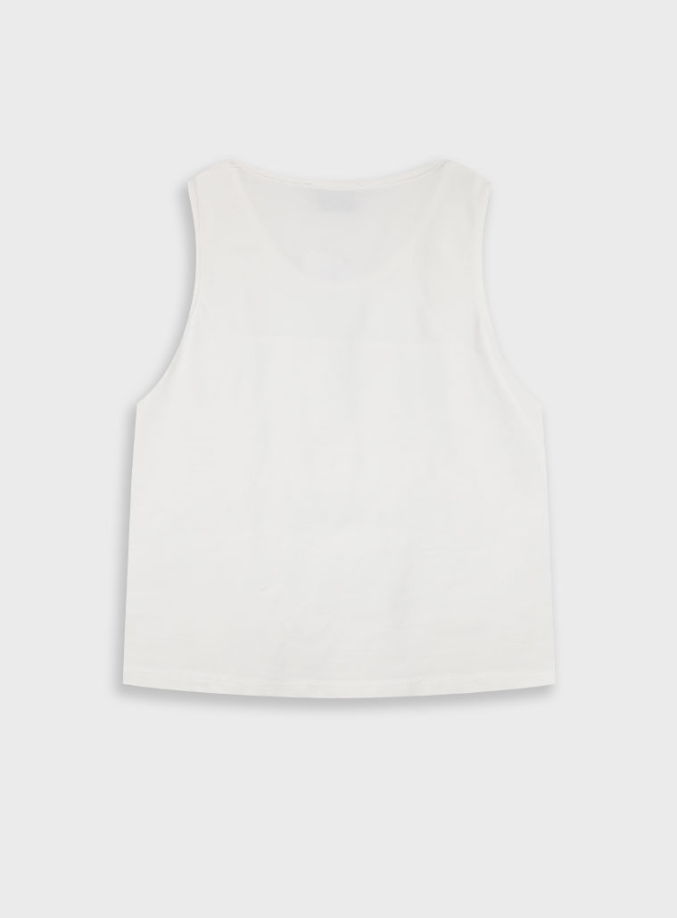 Boutique top for girls | ECRU