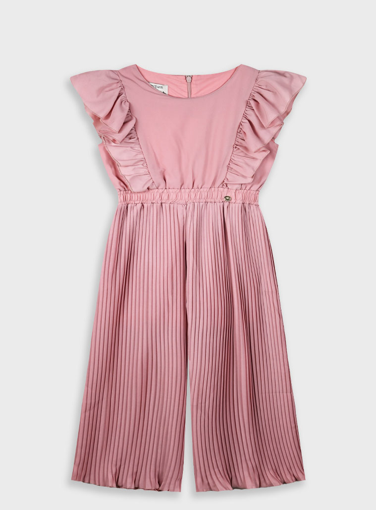 Boutique jumpsuit for girls | DUSTY PINK