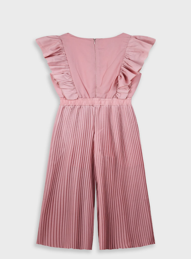 Boutique jumpsuit for girls | DUSTY PINK