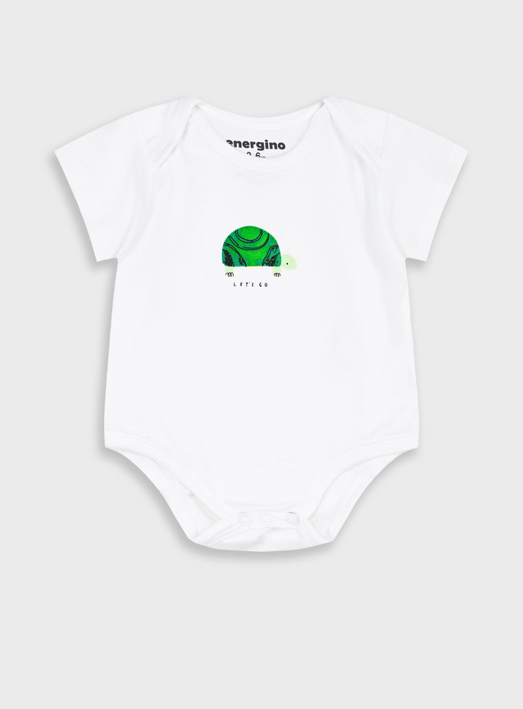 Energiers 5τμχ φορμάκια unisex (0 - 15 μηνών) | ΛΕΥΚΟ φωτογραφία