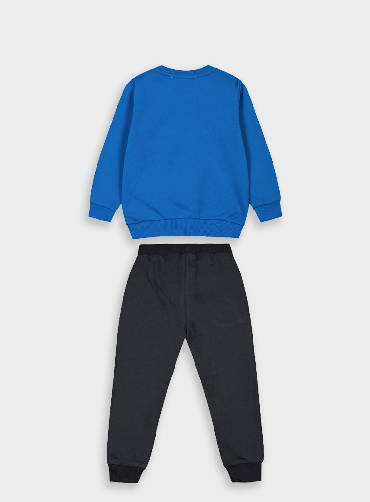 Φούτερ φόρμα με τύπωμα | ΜΑΥΡΟ φωτογραφία