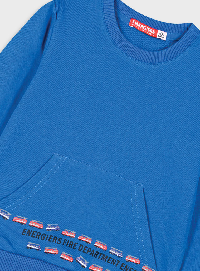 Φούτερ φόρμα με τύπωμα | ΜΑΥΡΟ φωτογραφία