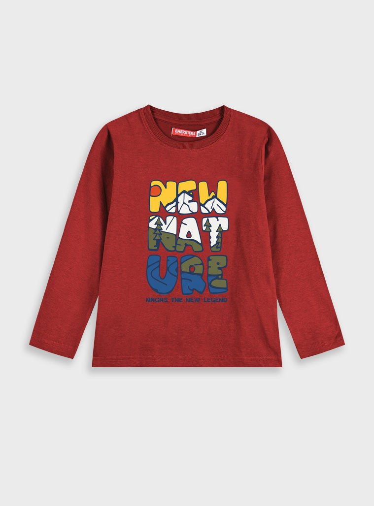 Energiers - ΣΗΜΑΝΤΙΚΟ: Σε περίπτωση διαφοράς τιμής από το κατάστημα ισχύει παντα και μόνο η τιμή του καταστήματος Μακρυμάνικη μπλούζα | ΠΑΠΡΙΚΑ