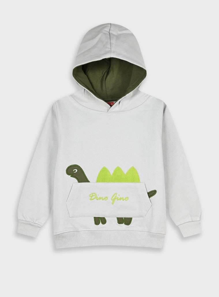 Energiers - ΣΗΜΑΝΤΙΚΟ: Σε περίπτωση διαφοράς τιμής από το κατάστημα ισχύει παντα και μόνο η τιμή του καταστήματος Μπλούζα με κουκούλα | ΑΝΟΙΧΤΟ ΓΚΡΙ