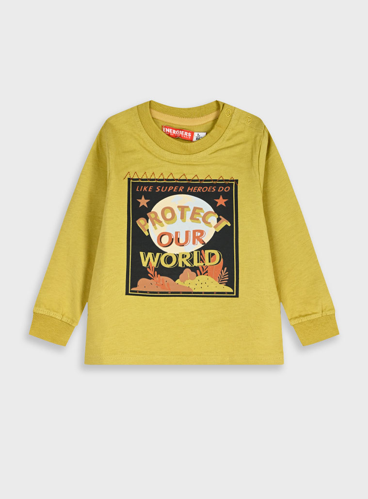 Energiers - ΣΗΜΑΝΤΙΚΟ: Σε περίπτωση διαφοράς τιμής από το κατάστημα ισχύει παντα και μόνο η τιμή του καταστήματος Μακρυμάνικη μπλούζα | ΣΑΦΡΑΝ