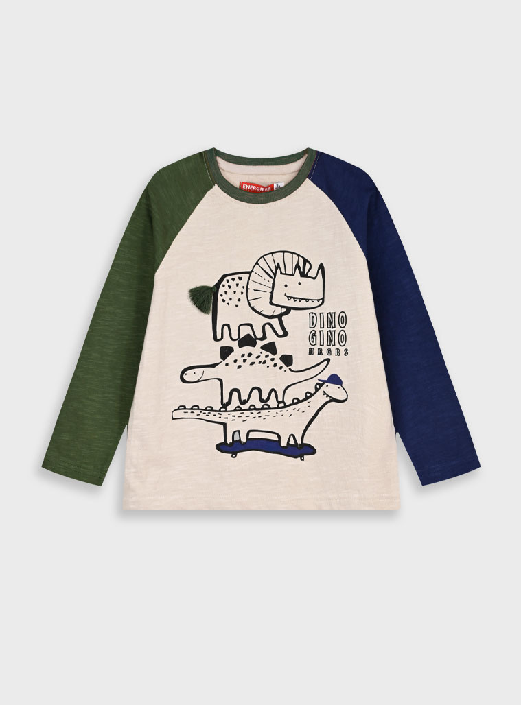 Energiers - ΣΗΜΑΝΤΙΚΟ: Σε περίπτωση διαφοράς τιμής από το κατάστημα ισχύει παντα και μόνο η τιμή του καταστήματος Μακρυμάνικη μπλούζα | ΕΚΡΟΥ