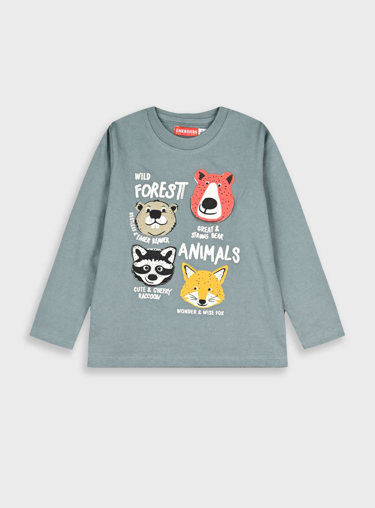 Energiers - ΣΗΜΑΝΤΙΚΟ: Σε περίπτωση διαφοράς τιμής από το κατάστημα ισχύει παντα και μόνο η τιμή του καταστήματος Μακρυμάνικη μπλούζα | ΦΥΣΤΙΚΙ