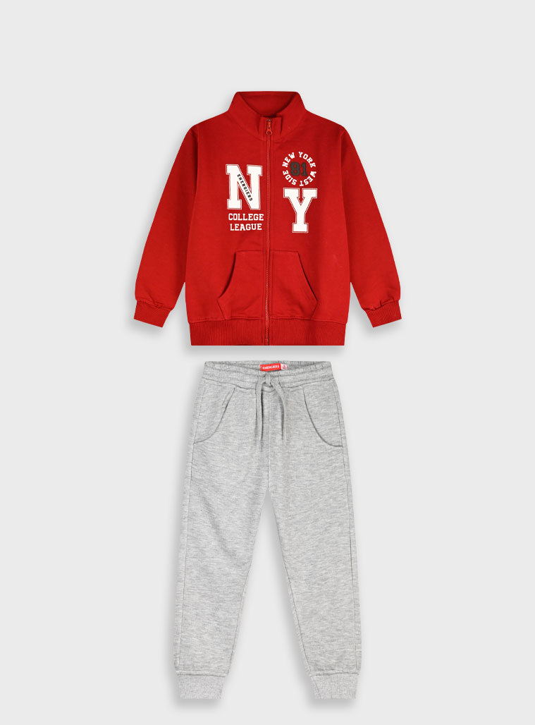 Παιδικά ρούχα Energiers - ΣΗΜΑΝΤΙΚΟ: Σε περίπτωση διαφοράς τιμής από το κατάστημα ισχύει παντα και μόνο η τιμή του καταστήματος Φούτερ φόρμα με τύπωμα | ΜΕΛΑΝΖΕ