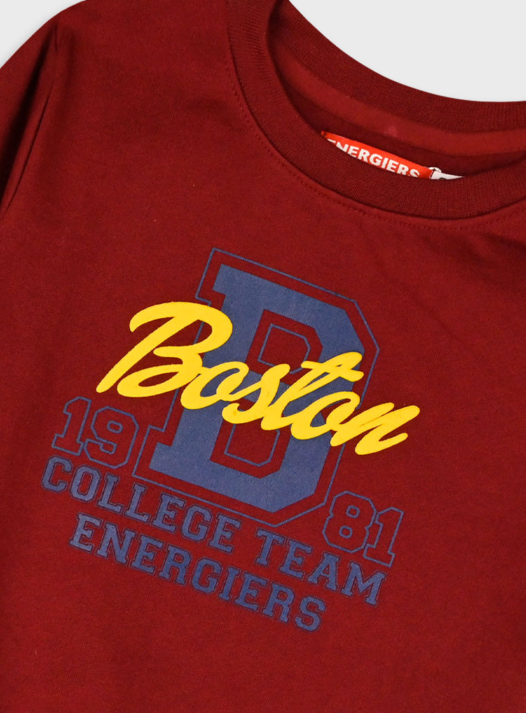 Φούτερ φόρμα με τύπωμα | ΜΠΛΕ φωτογραφία