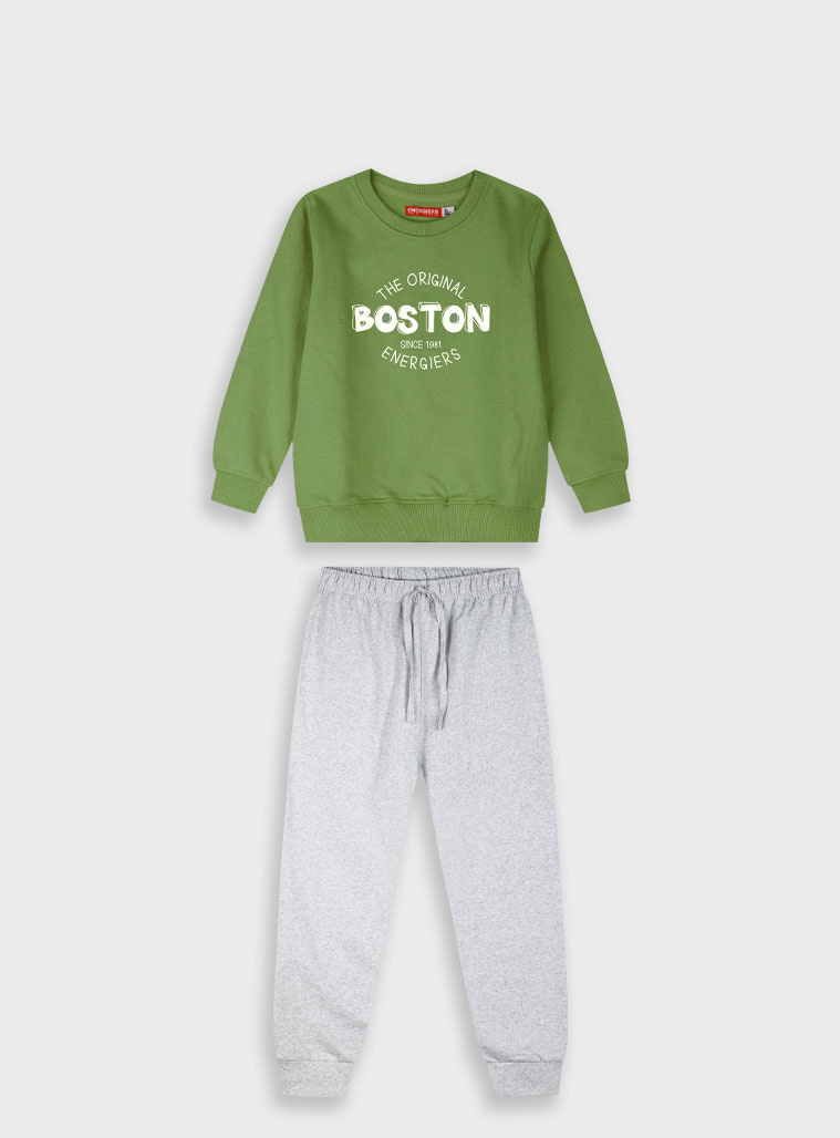 Παιδικά ρούχα Energiers - ΣΗΜΑΝΤΙΚΟ: Σε περίπτωση διαφοράς τιμής από το κατάστημα ισχύει παντα και μόνο η τιμή του καταστήματος Φούτερ φόρμα με τύπωμα | ΜΕΛΑΝΖΕ