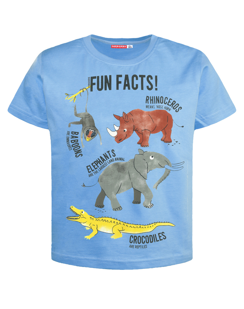 Μακό μπλούζα Fun Facts | ΓΑΛΑΖΙΟ