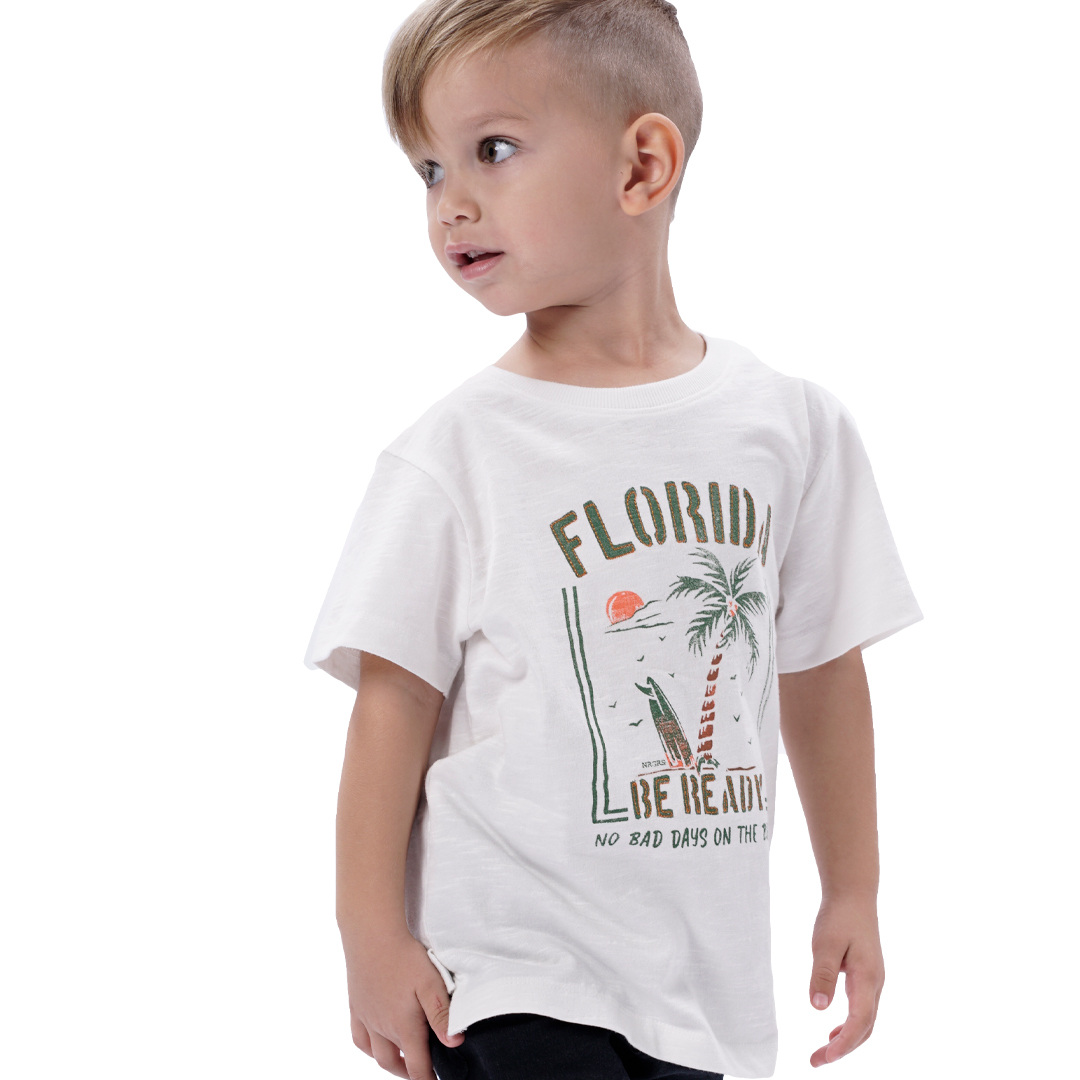 Κοντομάνικη μπλούζα με τύπωμα για αγόρι | ΕΚΡΟΥ ΑΓΟΡΙ 1-6>Μπλούζα>ΝΕΕΣ ΑΦΙΞΕΙΣ>Μπλούζα