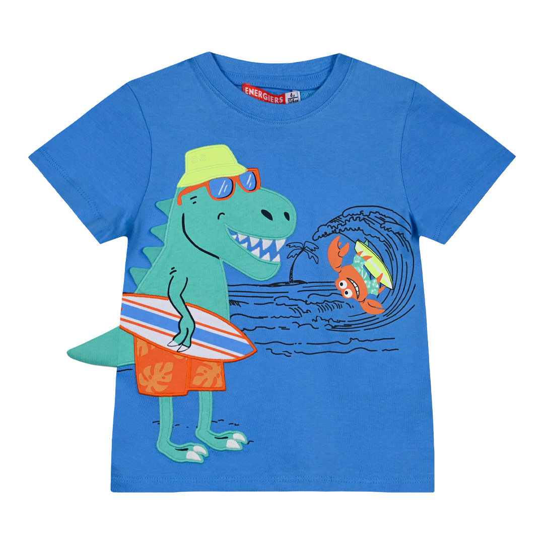 Παιδική μπλούζα με τύπωμα για αγόρι | ΓΑΛΑΖΙΟ ΑΓΟΡΙ 1-6>Μπλούζα>ΝΕΕΣ ΑΦΙΞΕΙΣ>Μπλούζα