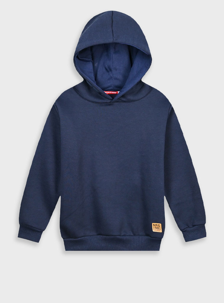 Παιδικά ρούχα Energiers - ΣΗΜΑΝΤΙΚΟ: Σε περίπτωση διαφοράς τιμής από το κατάστημα ισχύει παντα και μόνο η τιμή του καταστήματος Energiers Basic Line μπλούζα φούτερ με κουκούλα | ΜΑΡΕΝ