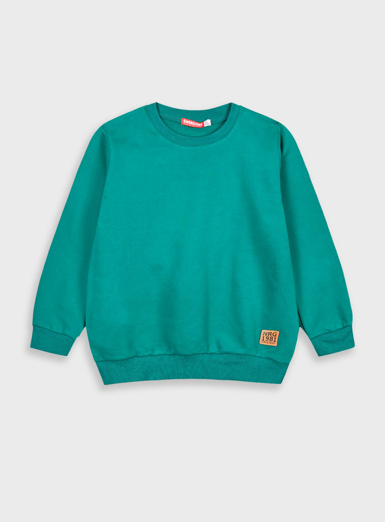 Παιδικά ρούχα Energiers - ΣΗΜΑΝΤΙΚΟ: Σε περίπτωση διαφοράς τιμής από το κατάστημα ισχύει παντα και μόνο η τιμή του καταστήματος Energiers Basic Line μπλούζα φούτερ | ΣΜΑΡΑΓΔΙ