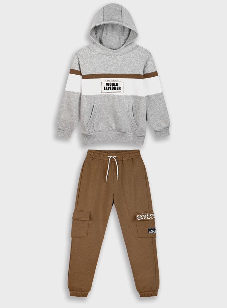 Energiers - ΣΗΜΑΝΤΙΚΟ: Σε περίπτωση διαφοράς τιμής από το κατάστημα ισχύει παντα και μόνο η τιμή του καταστήματος Σετ φούτερ φόρμα για αγόρι | ΚΑΜΗΛΟ